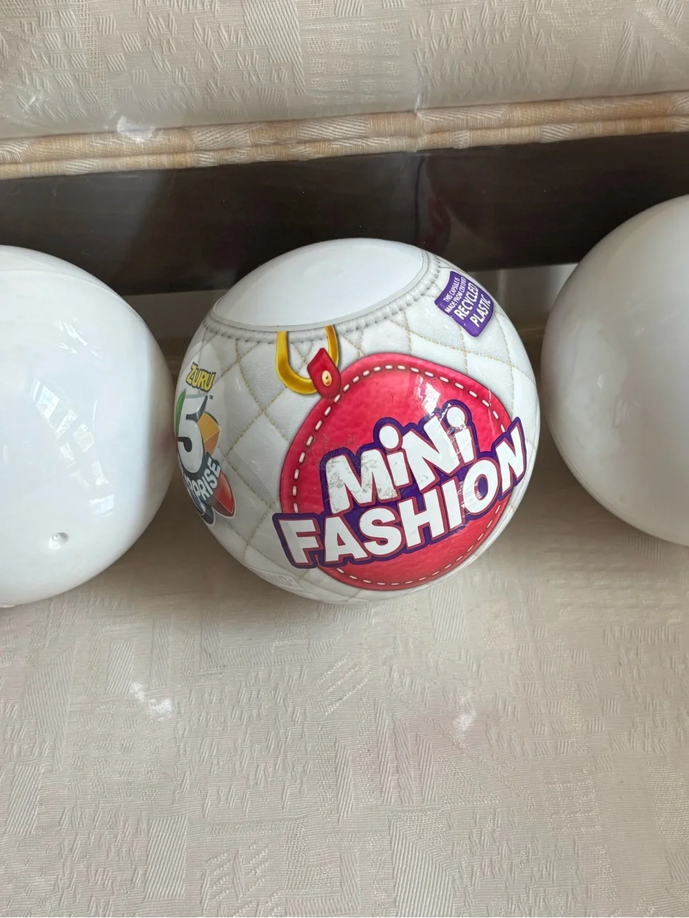 3 ~ Zuru Mini Fashion Balls, 2 opened plus 1 unopened sealed, new